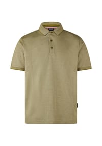 HECHTER PARIS - Polo Klassisches Two-Tone-Piqué-Design - kiwi