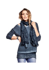 heine - Rundhals-Shirts - blau