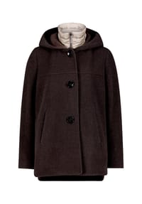 GIL BRET - Winterjacke, Stehkragen, für Damen - 7711 DARK BROWN M