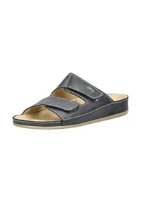 ViTAL® - Nappaleder Pantoletten - Grau