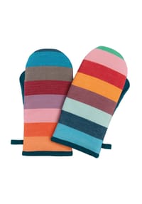 REMEMBER® - Ofenhandschuhe, 2er-Set - MEHRFARBIG
