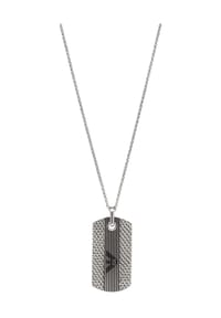 ARMANI - Herren Kette, Edelstahl - WEISSGOLD