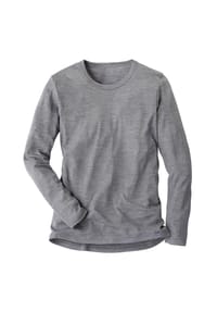 CALIDA - Herren Langarm-Shirt aus Wolle und Seide Wool & Silk - dark sapphire