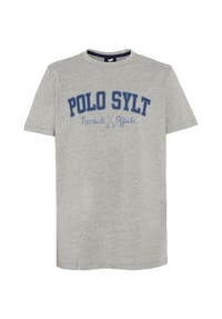 POLO SYLT - T-Shirt im Logo-Look - 11-0601 Bright White