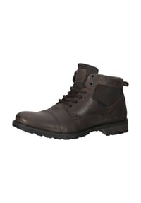 BULLBOXER - Leder Stiefelette - Dunkelbraun