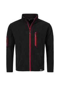 Rock Creek - Jacke Fleecejacke Regular Fit - Schwarz