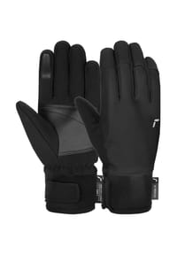 reusch - Fingerhandschuhe "Lively", Klettverschluss, wasserdicht, für Damen - 7702 BLACK / SILVE