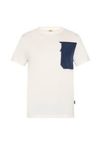 GLOBETROTTER - T-Shirt Outdoor, Brusttasche, für Herren - SHITAKE