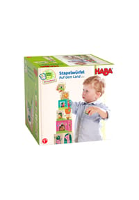 HABA - Stapelwürfel "Auf dem Land" - 