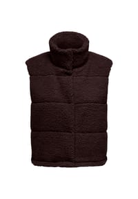 ONLY® - Weste SANDRA Teddyweste - beige
