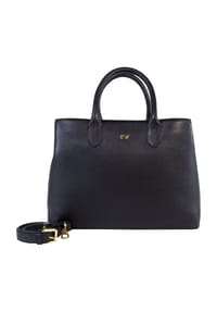 BRAUN BÜFFEL ALESSIA - Henkeltasche, Leder, für Damen - 10 SCHWARZ