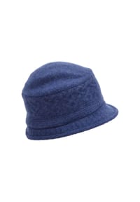 SEEBERGER - Wollhut, Emblem, für Damen - 24 BURGUNDY