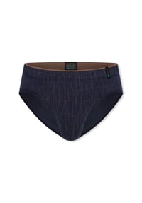 SCHIESSER - Slip Long Life Soft, elastisch, für Herren - 861 DEEP SEA BLUE
