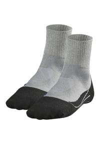 FALKE - Damen Sportsocken 2er Pack - TK2 Short Cool, Trekking- und Wandersocken, unifarben - Dunkelblau