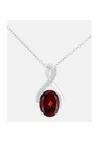 Diamant L'eternel - Kette mit Anhänger, mit Diamant, 375 Weißgold - white gold
