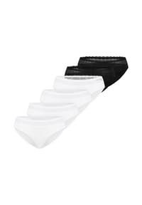TRIUMPH - Tai Slip 6er Pack Feel of Modal - Beige / schwarz