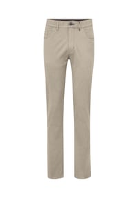 redpoint - Modern Fit Stoffhose mit elastischem Bund MONTREAL - kitt
