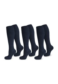 normani® - 3 Paar Outdoor-Kniestrümpfe ARMY - Marine