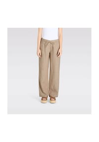 MAC - Leinenhose, Tunnelzug, für Damen - 236M SANDDRIFT MEL