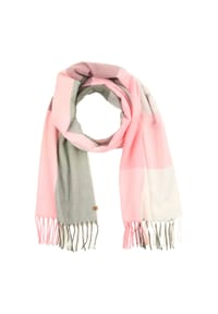 camel active - Weicher Schal mit Fransen - Beere