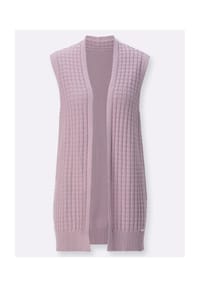 Witt - Long-Strickweste - beige