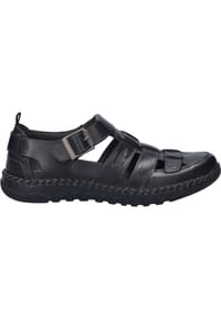 Seibel - Sandalen "Wilson 08", Nappa-Rindsleder, für Herren - 105 BLACK-BLACK