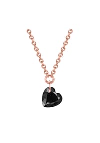 GLANZSTÜCKE MÜNCHEN - Damen Kette aus 925/- Sterling Silber in Roségold mit Spinell - roségold