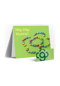 Geschenkkarte HIP HIP HURRA - undefined - 