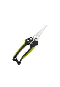 COFI - Präzisionsschere mit Edelstahlklinge und rutschfestem Griff - 20,5 cm - Schwarz-Grün 5,5 × 20,5 × 2 cm