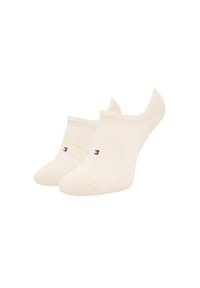 TOMMY HILFIGER - Füßlinge, 2er-Pack, für Damen - 002 WHITE