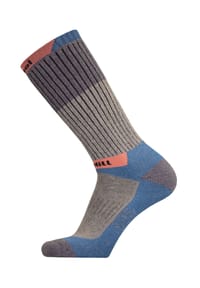 UphillSport® - Wander-Socken HETTA mit innovativem Mehrschichtsystem - black/grey
