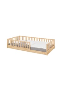 Pinolino® - Bodenbett 'Evi', 90 x 200 cm, unbehandelt - natur