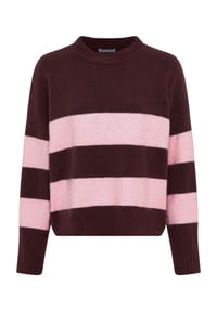 MANGUUN - Pullover, Rippbündchen, für Damen - 3 BLOCK STRIPE 1