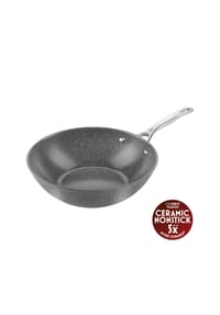 BALLARINI Wok,30cm, SCHWARZ, 99 - SALINA CERAMIC - SCHWARZ