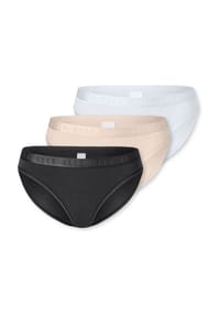 ELLE - Super Soft Slip, 3er-Pack, für Damen - 900 ASSORTED