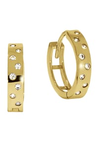 CELESTA® - Damen Creolen, 375er Gelbgold - gelbgold