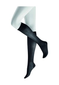 KUNERT - Fly & Care Kniestrümpfe, 40 DEN, stützend, für Damen - 0500 BLACK