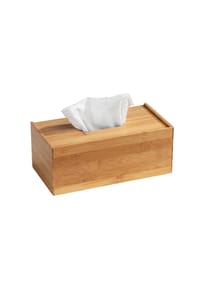 WENKO® Kosmetiktuch-Box "Terra", aus Bambus - Terra - BRAUN