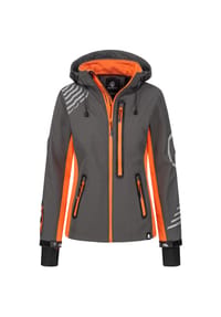 Rock Creek - Jacke Softshelljacke Regular Fit - Anthrazit