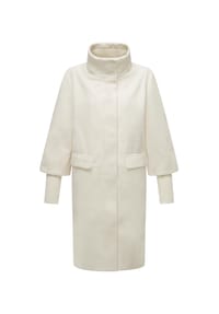 NAVAHOO® - Langmantel Polarblüte 14 - Beige