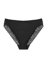 Triumph - Maxislip Amourette Graphic, Spitze, für Damen - 0004 BLACK