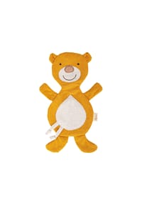 sigikid® - Knistertuch Bär Knistertücher ,  für Babys und Kleinkinder - gelb