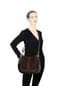 collezione alessandro® Schultertasche Signora elegant-luxuriöse Wildledertasche Bild 3