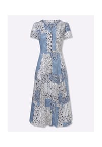 Witt - Sommerkleid - ecru-bleu-bedruckt