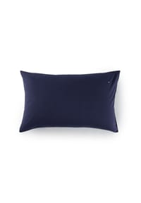 TOMMY HILFIGER - Kissenbezug FLAG WARM aus reiner Baumwolle - NAVY