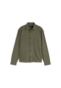 DENIM TOM TAILOR - Freizeithemd, Regular Fit, Langarm, Kent-Kragen, für Herren - 23802 OLIVE GREEN