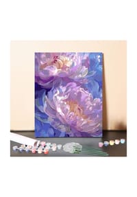 ARTNANAS - ARTNANAS DIY Malen nach Zahlen Set-"Pfingstrose" ohne Rahmen in 40*50CM - 