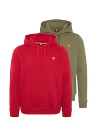 POLO SYLT - Sweatshirt / Hoodie 2er Pack Basic - Dunkelgrün