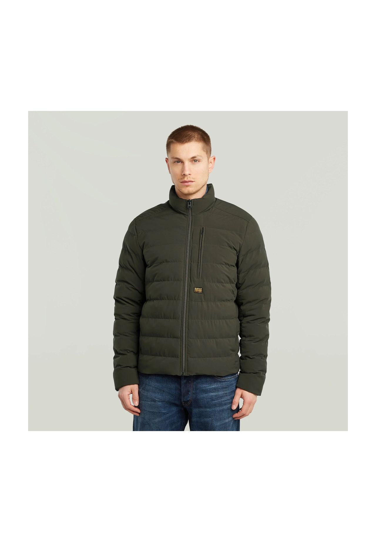 G-Star Herren Grün Raw Winterjacke Foundation D24276-D518 Regular Fit - Bild 6
