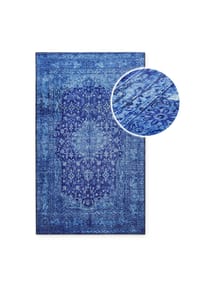 WECONhome Badteppich Ralph - - Badteppich - blau multi